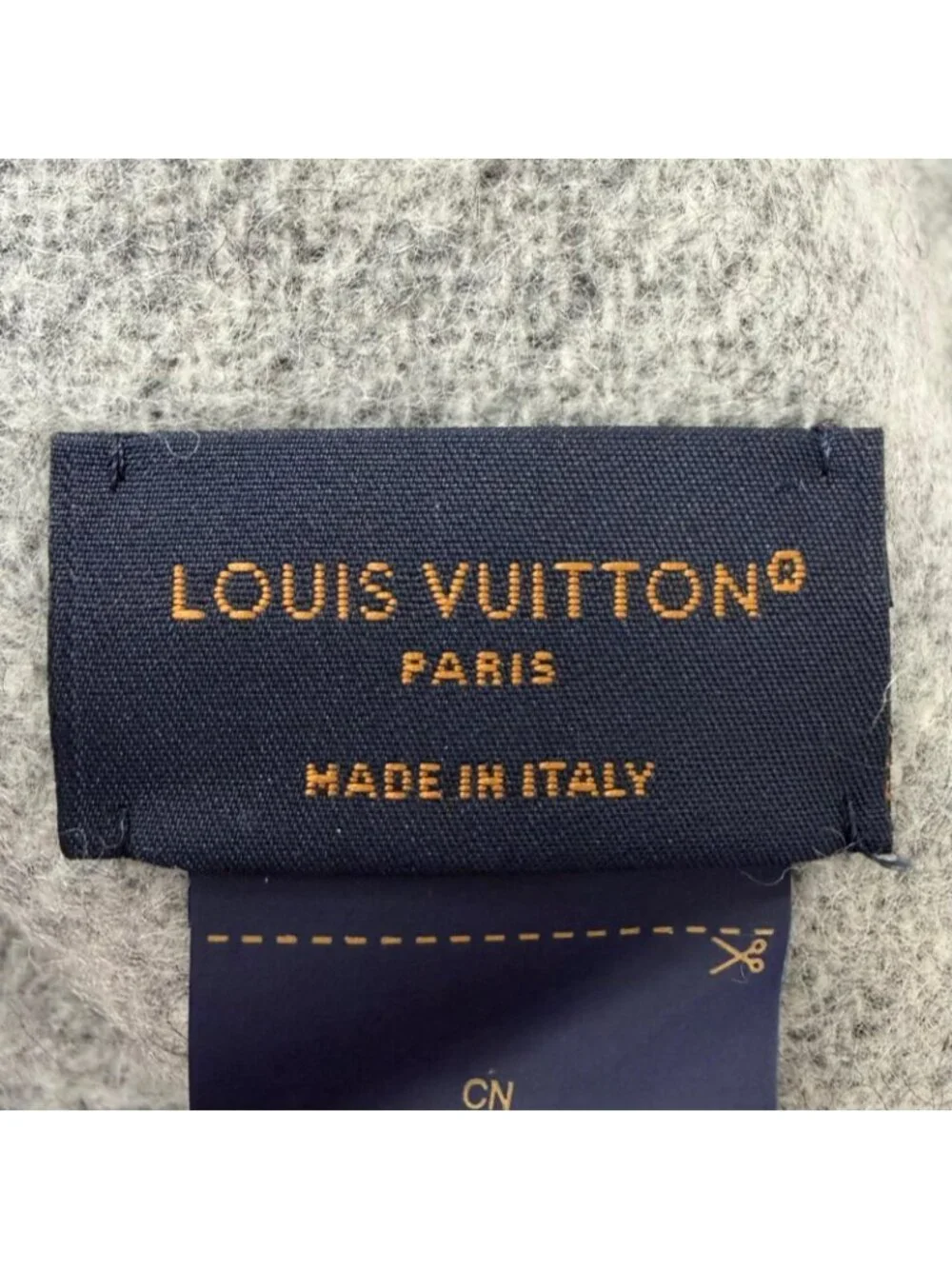 Louis Vuitton Echarpe Reykjavik Cashmere Scarf Black